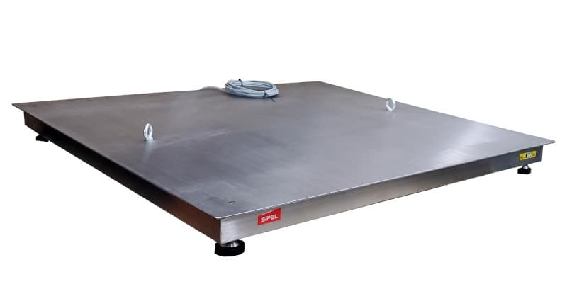 Balanza de plataforma de acero SIPEL